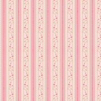 Papel Scrapbook Litoarte SBB-089 Rosas e Listras 30,5x30,5cm - Palácio da Arte