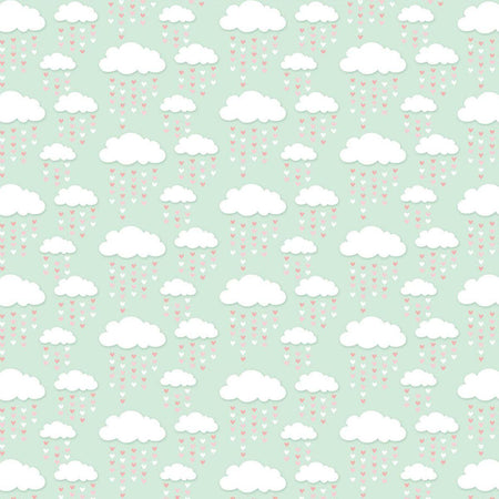 Papel Scrapbook Litoarte SBB-104 Chuva de Corações 30,5x30,5cm - Palácio da Arte