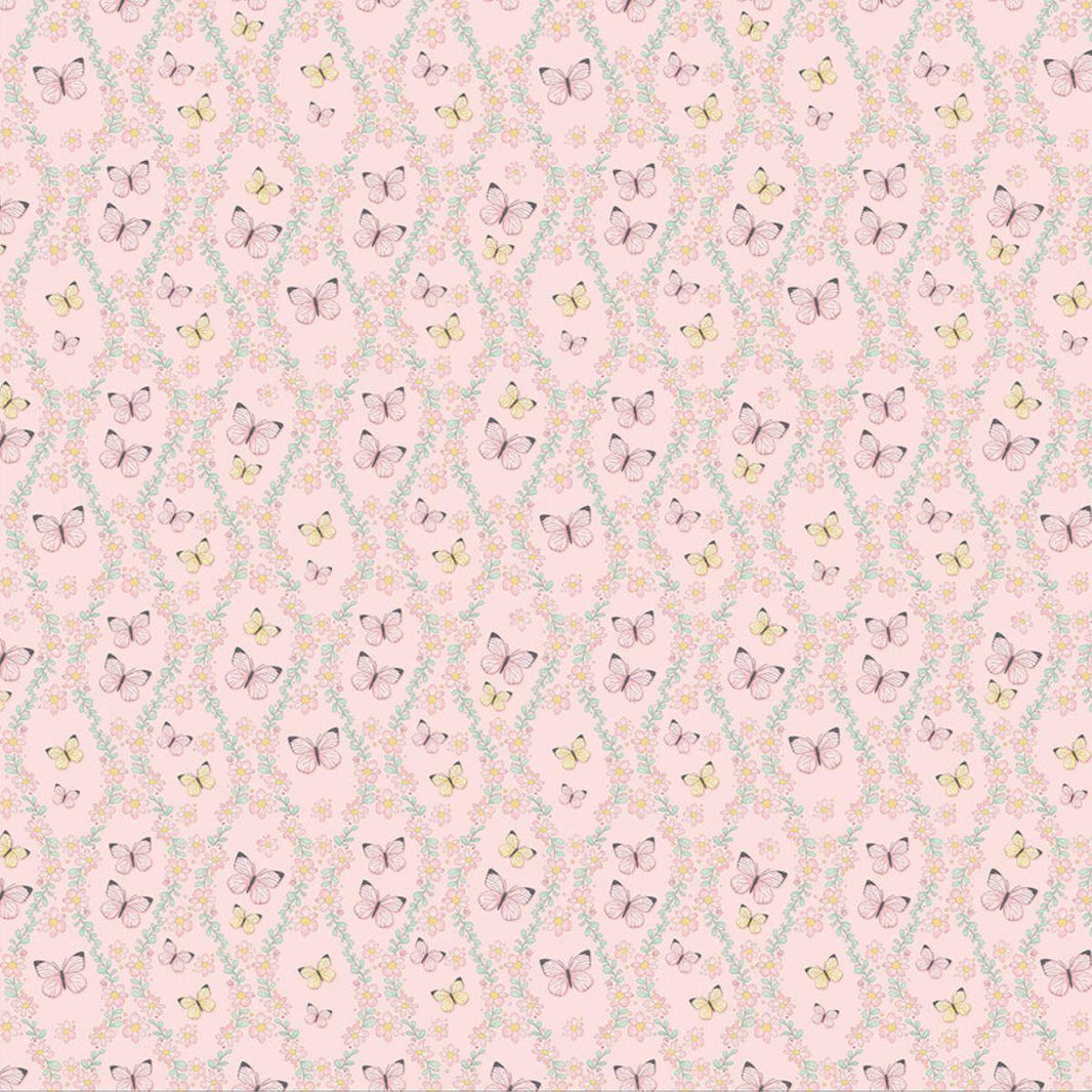 Papel Scrapbook Litoarte SBB-105 Borboletas 30,5x30,5cm - Palácio da Arte