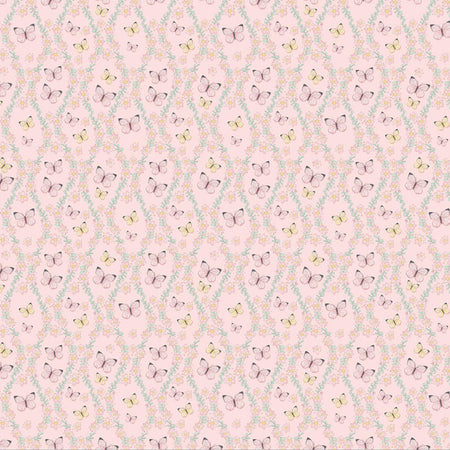 Papel Scrapbook Litoarte SBB-105 Borboletas 30,5x30,5cm - Palácio da Arte