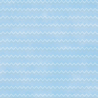 Papel Scrapbook Litoarte SBB-134 Chevron Azul 30,5x30,5cm - Palácio da Arte