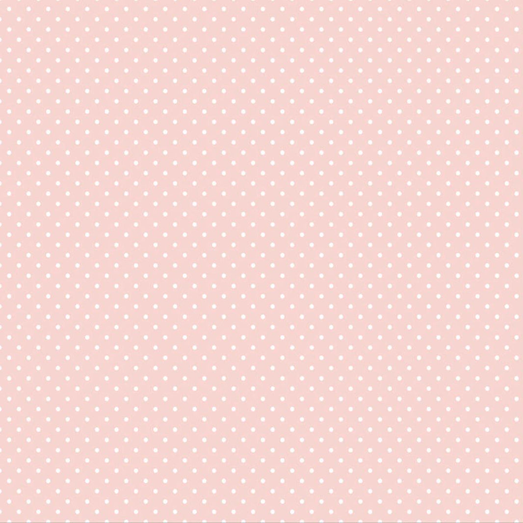 Papel Scrapbook Litoarte SBB-159 Poá Rose 30,5x30,5cm - Palácio da Arte