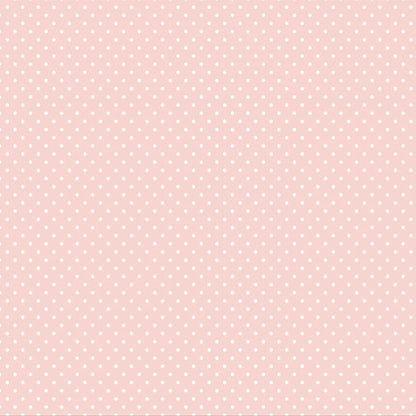 Papel Scrapbook Litoarte SBB-159 Poá Rose 30,5x30,5cm - Palácio da Arte