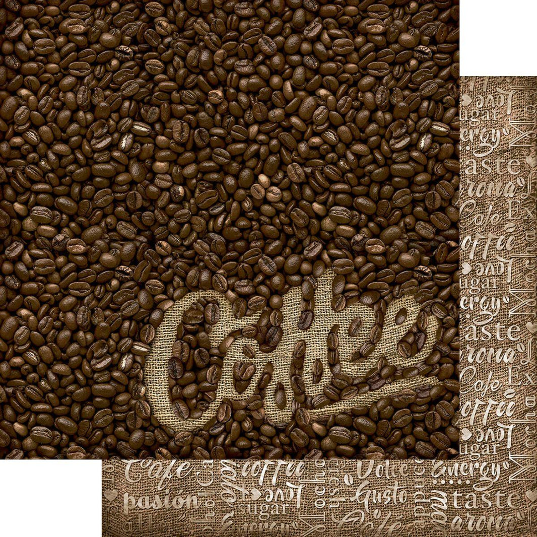Papel Scrapbook Litoarte SD-0568 Café 30,5x30,5cm - Palácio da Arte