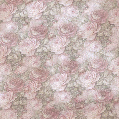 Papel Scrapbook Litoarte SD-0872 Dama de Sombrinha e Rosas 30,5x30,5cm - Palácio da Arte