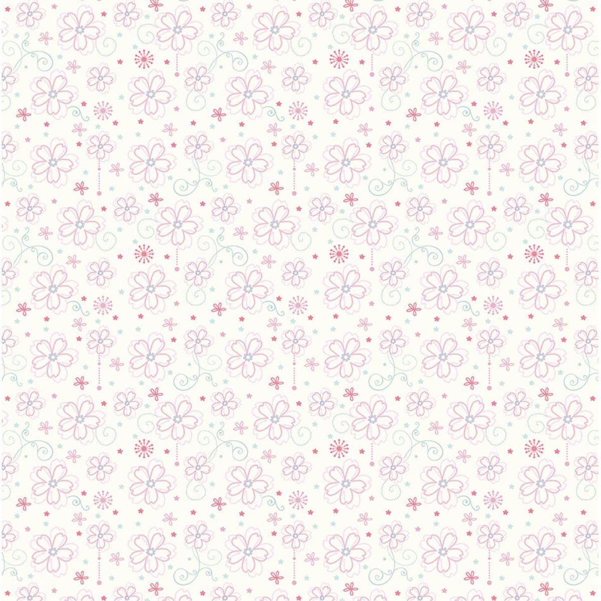 Papel Scrapbook Litoarte SD-1020 Pássaros e Flores 30,5x30,5cm - Palácio da Arte