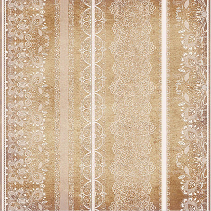 Papel Scrapbook Litoarte SD-1123 Rosas e Rendas 30,5x30,5cm - Palácio da Arte