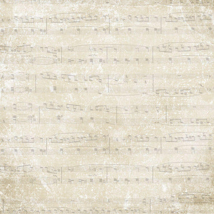 Papel Scrapbook Litoarte SD-1147 Masculino Música 30,5x30,5cm - Palácio da Arte