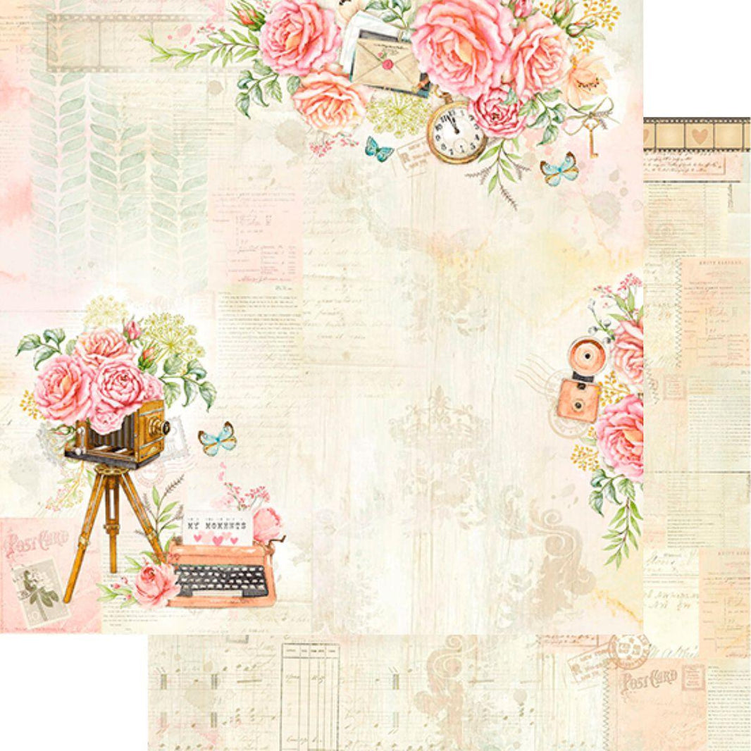 Papel Scrapbook Litoarte SD-1153 Bons Momentos 30,5x30,5cm - Palácio da Arte