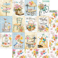Papel Scrapbook Litoarte SD-1162 Cars Jardim 30,5x30,5cm - Palácio da Arte