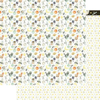 Papel Scrapbook Litoarte SD-1193 Estrelas e Astronautas 30,5x30,5cm - Palácio da Arte