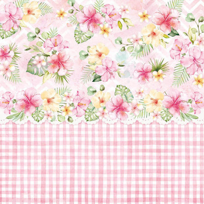 Papel Scrapbook Litoarte SD-1222 Elementos Praia 30,5x30,5cm - Palácio da Arte