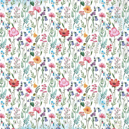 Papel Scrapbook Litoarte SD-1250 Flores do Campo 30,5x30,5cm - Palácio da Arte