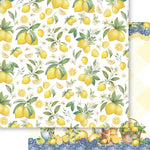 Papel Scrapbook Litoarte SD-1320 Limões 30,5x30,5cm - Palácio da Arte
