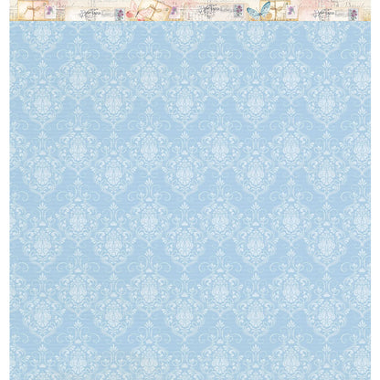 Papel Scrapbook Litoarte SD1-103 Amor com Arte Casa e Flores 30,5x30,5cm - Palácio da Arte