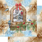 Papel Scrapbook Litoarte SDN-088 Natal Oratório Madeira 30,5x30,5cm - Palácio da Arte