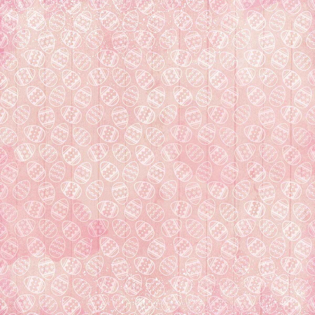 Papel Scrapbook Litoarte SDP-016 Páscoa Coelhos 30,5x30,5cm - Palácio da Arte