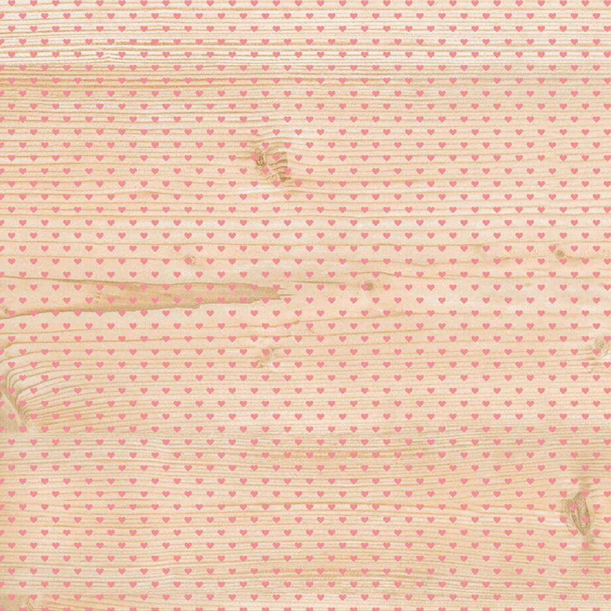 Papel Scrapbook Litoarte SDP-021 Coelho e Flores 30,5x30,5cm - Palácio da Arte