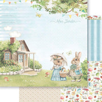 Papel Scrapbook Litoarte SDP-031 Coelhos 30,5x30,5cm - Palácio da Arte