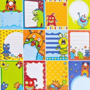 Papel Scrapbook Monstros Cards SDF243 Toke e Crie - Palácio da Arte