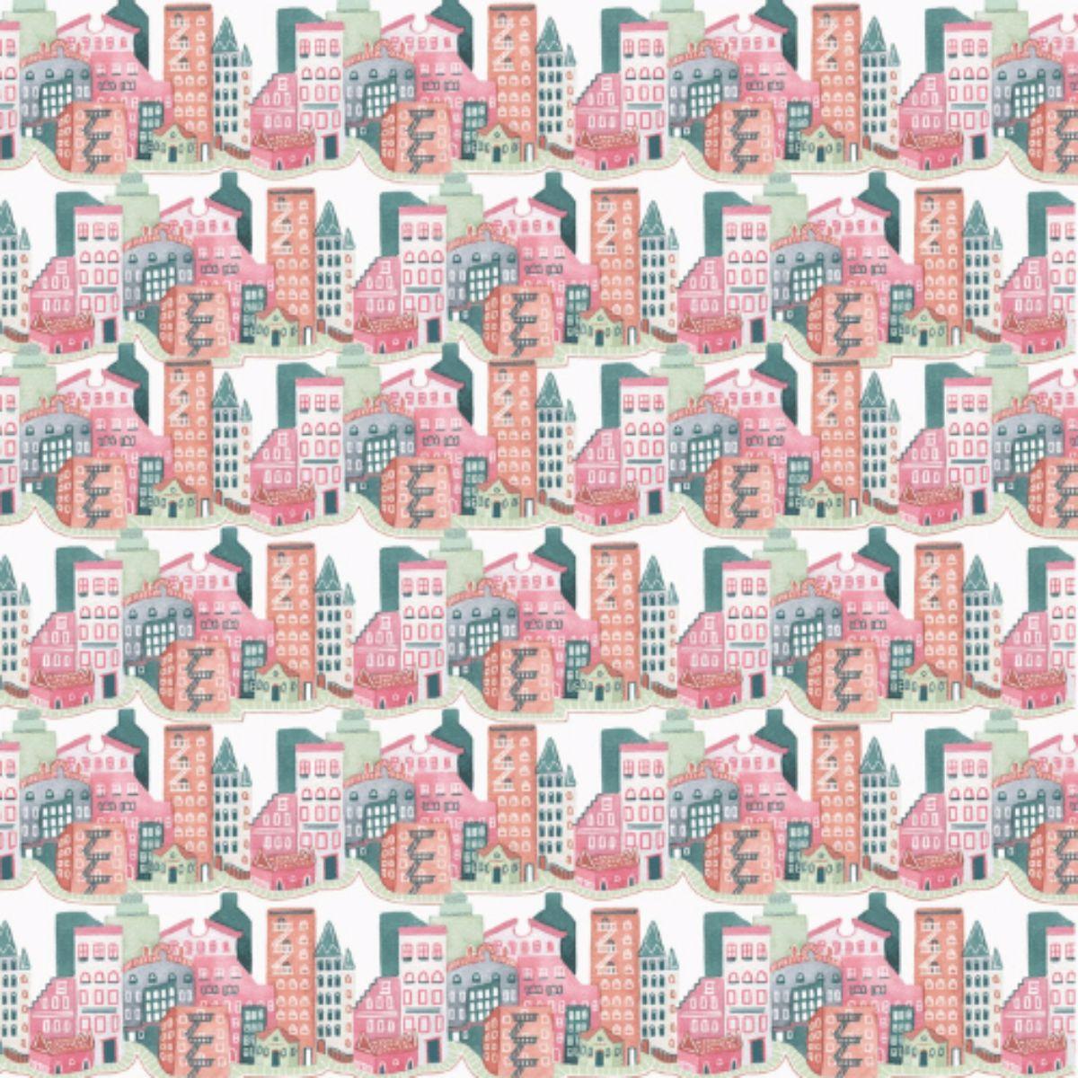 Papel Scrapbook My Memories Crafts 30,5x30,5 MMCMT2-002 Cidade e Setas - Palácio da Arte