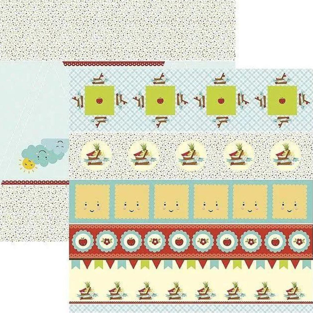 Papel Scrapbook Picnic Tags e Bandeirolas SDF602 Toke e Crie - Palácio da Arte