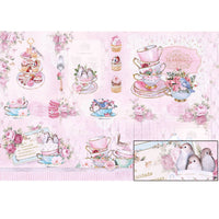 Papel Seda Litoarte PSL-010 Chá Shabby Chic 67,5x46cm - Palácio da Arte