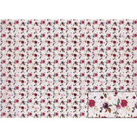Papel Seda Litoarte PSL-030 Memorias Vintage Flores 67,5x46cm - Palácio da Arte