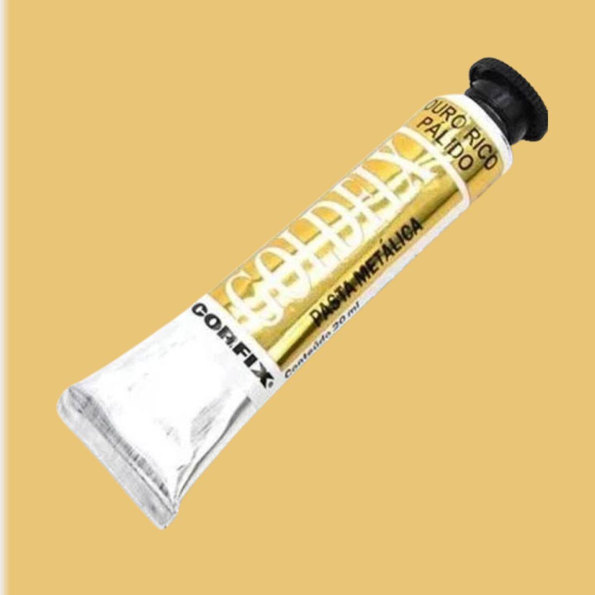Pasta Metálica Goldfix Corfix 20ml | Palácio da Arte