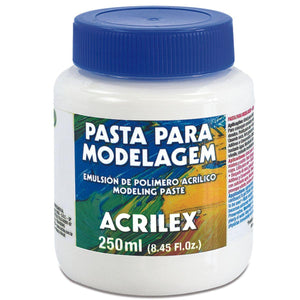 Pasta para Modelagem Acrilex 250ml - Palácio da Arte