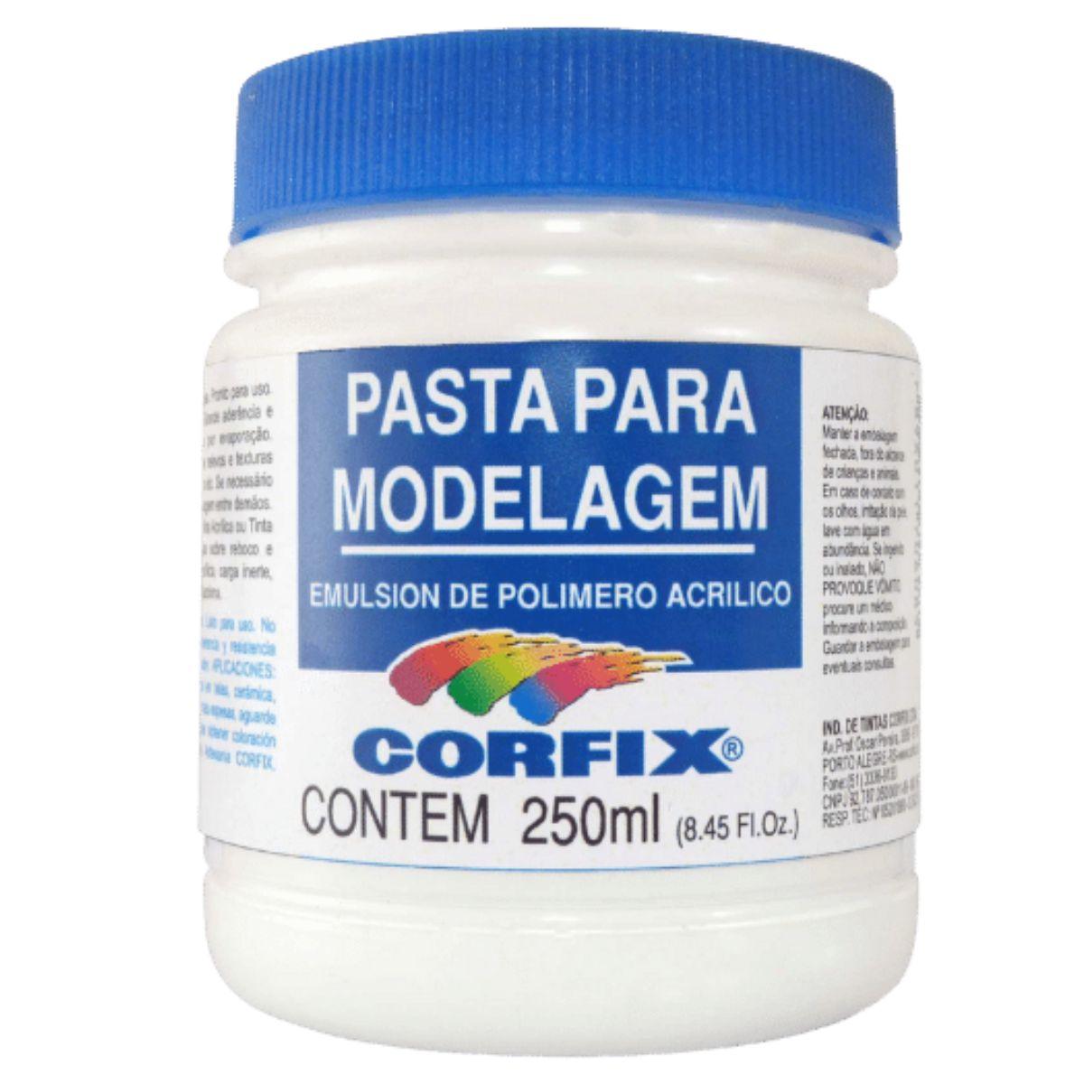 Pasta para Modelagem Corfix 250ml - Palácio da Arte