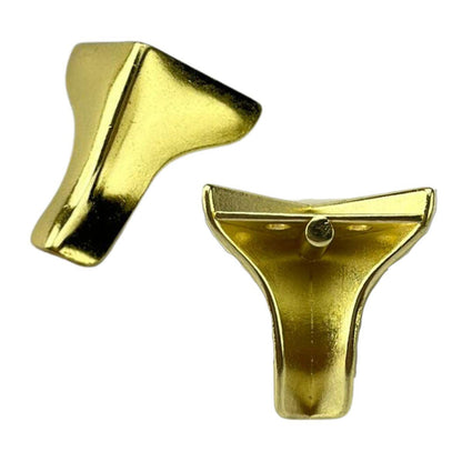 Pezinho Águia em Metal Dourado 2,7x2,7cm Kit com 4 peças - Palácio da Arte
