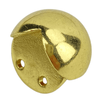 Pezinho Bola em Metal Dourado 2x2cm Kit com 4 peças - Palácio da Arte