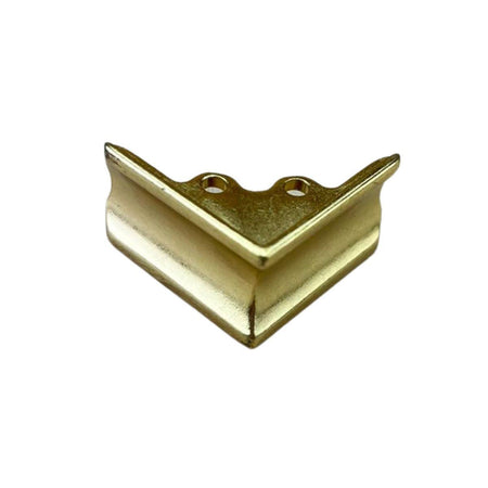 Pezinho Cantoneira Ovalada em Metal Dourado 2,6x2,6cm Kit com 4 Peças - Palácio da Arte