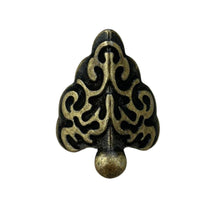 Pezinho Cantoneira Romano em Metal Ouro Velho P 2,8x2,2cm Kit com 4 peças - Palácio da Arte