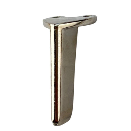 Pezinho Reto Fino em Metal Niquel 1,5x3,2cm Kit com 4 peças - Palácio da Arte