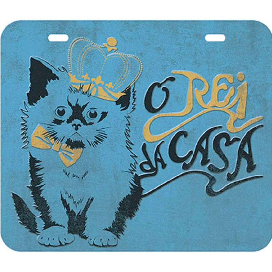 Placa Decorativa Litoarte DHPM-026 Gatinho 17x20cm - Palácio da Arte