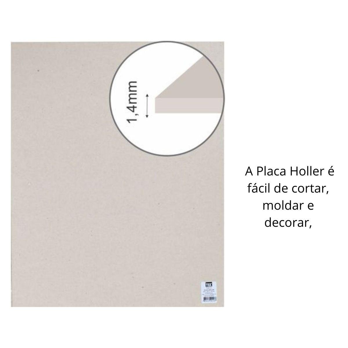 Placa Holler para Cartonagem PH02 40x50x1,40mm Toke e Crie - Palácio da Arte