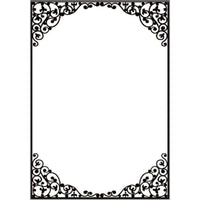Placa para Relevo 2D Elegance A4 PPR030 29,7x21 Moldura Toke e Crie - Palácio da Arte
