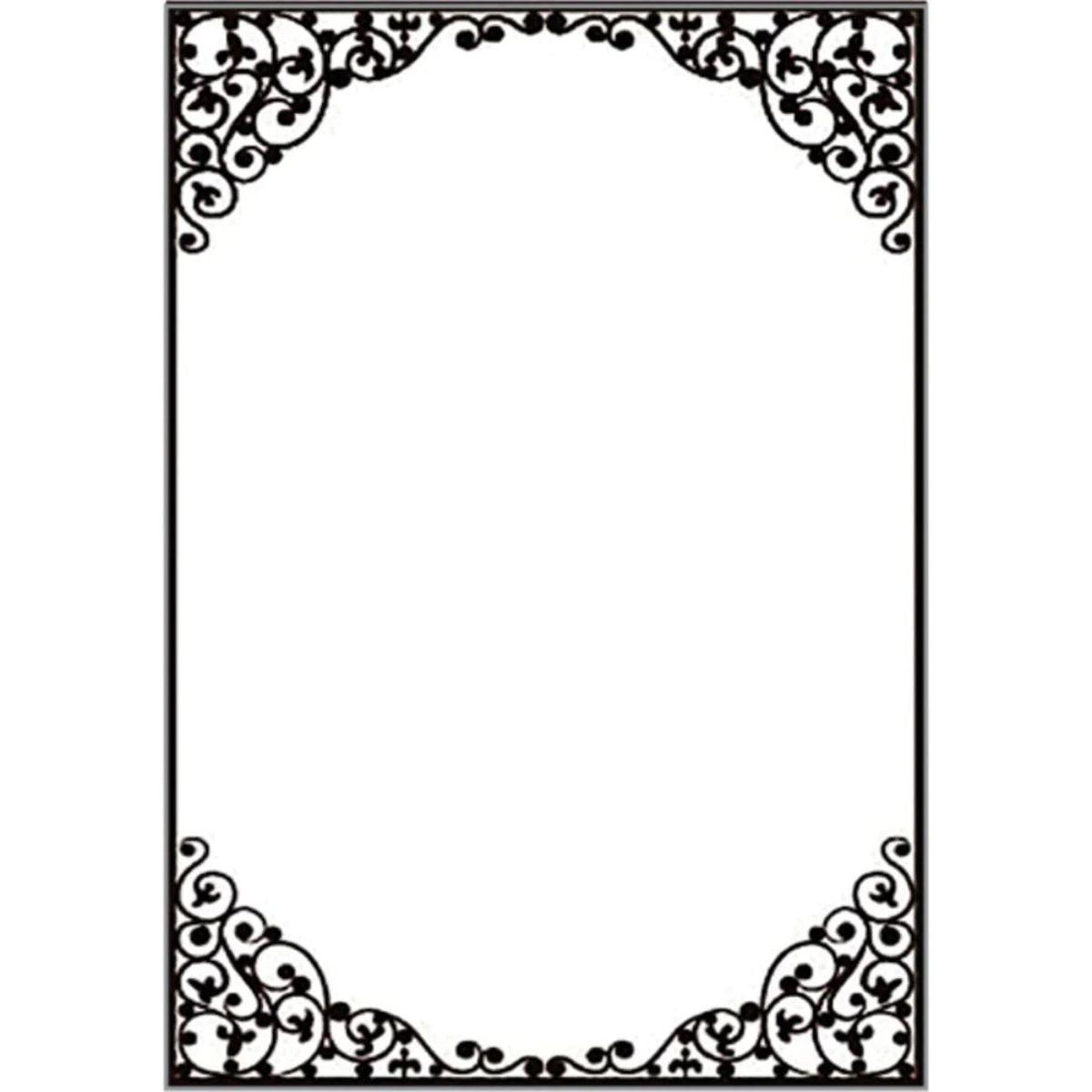 Placa para Relevo 2D Elegance A4 PPR030 29,7x21 Moldura Toke e Crie - Palácio da Arte
