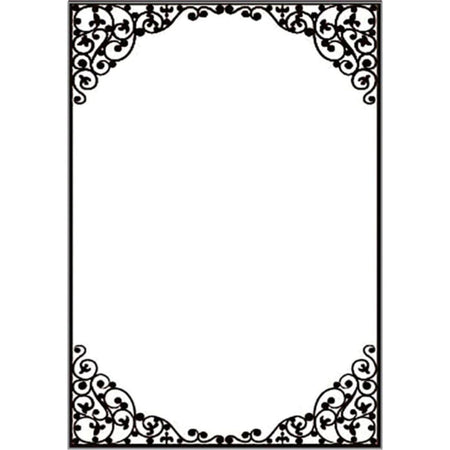 Placa para Relevo 2D Elegance A4 PPR030 29,7x21 Moldura Toke e Crie - Palácio da Arte