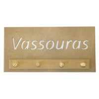 Porta Vassouras Vazado com 4 Pitões em MDF - Palácio da Arte