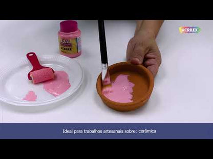 Tinta PVA Acrilex 500ml Artesanato Fosca