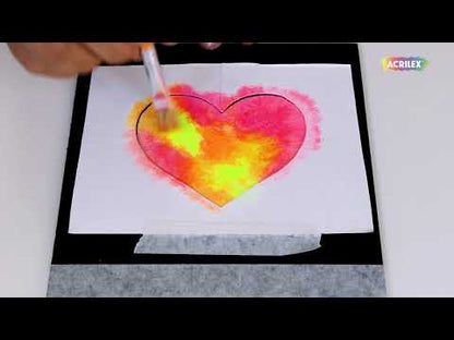 Tinta Acrílica Neon Acrilex 60ml Nature Colors Tinta Fluorescente