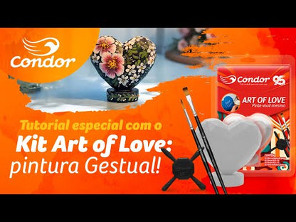 Kit Pintura Art Of Love Condor Pinte Você Mesmo