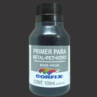 Primer Corfix 100ml para Metais PET e Vidro - Palácio da Arte