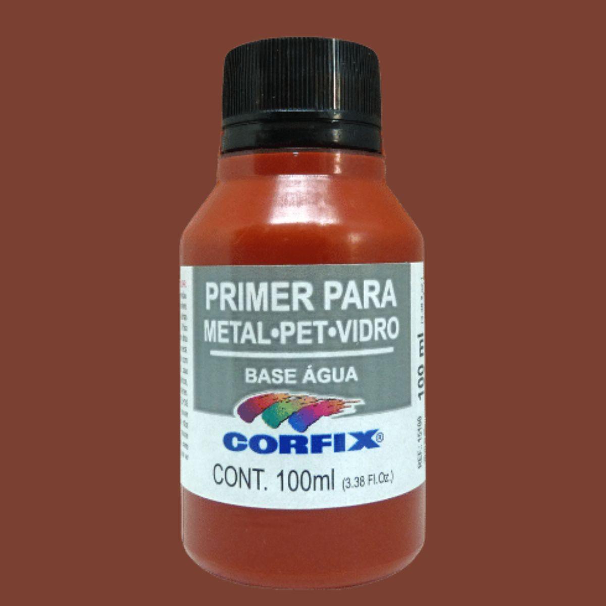 Primer Corfix 100ml para Metais PET e Vidro - Palácio da Arte