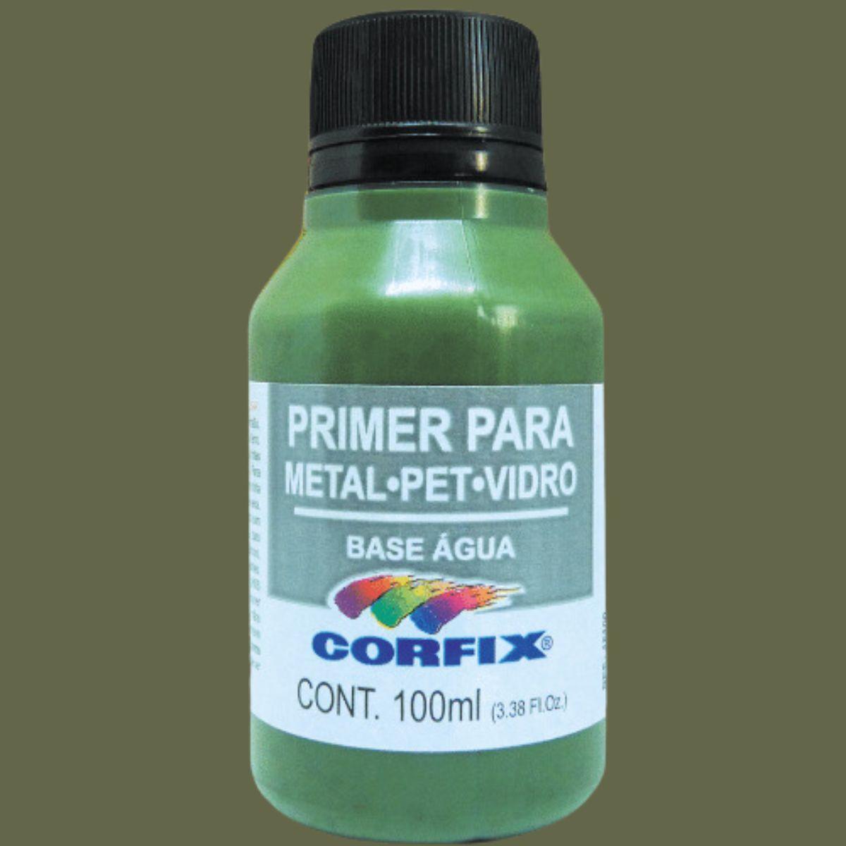 Primer Corfix 100ml para Metais PET e Vidro - Palácio da Arte