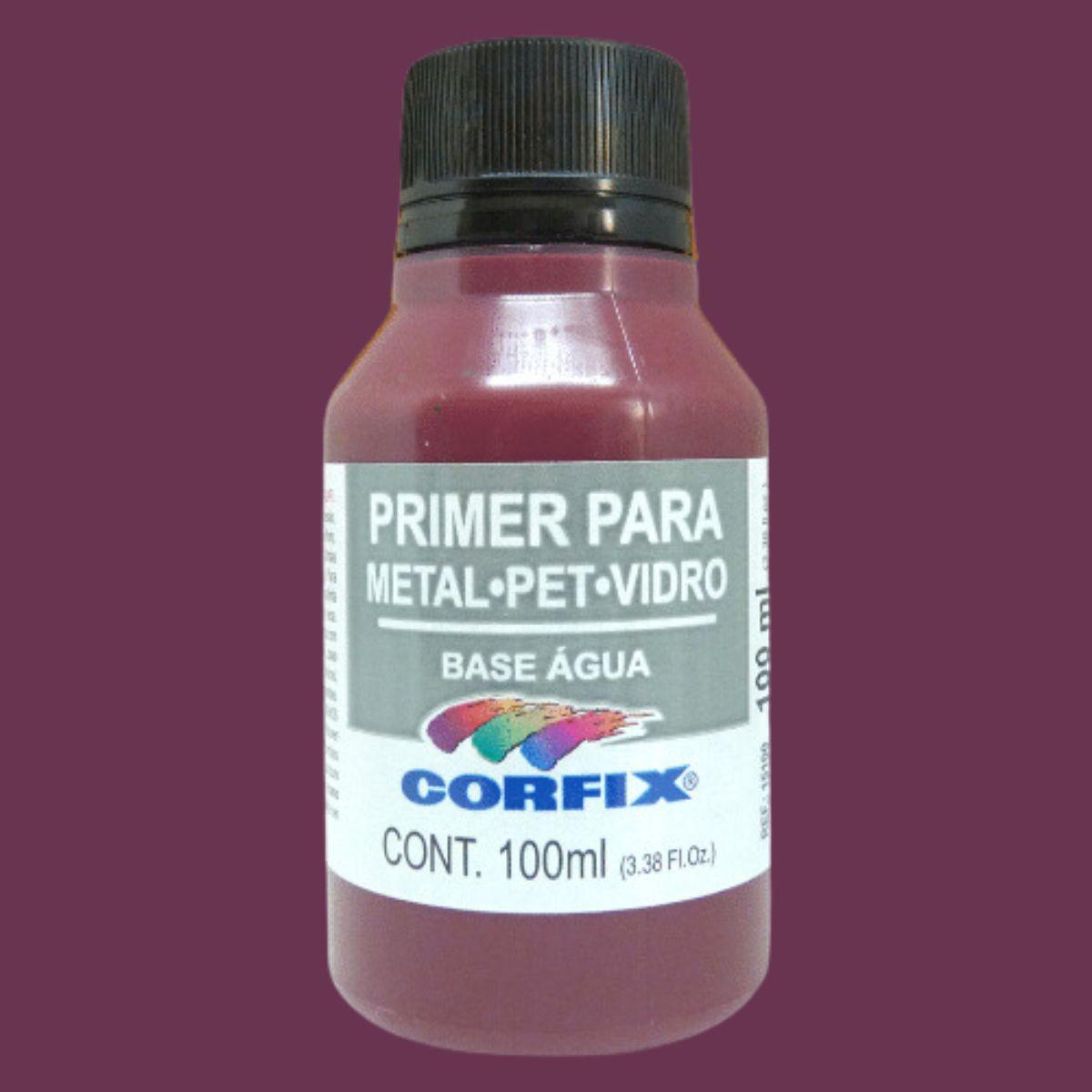 Primer Corfix 100ml para Metais PET e Vidro - Palácio da Arte