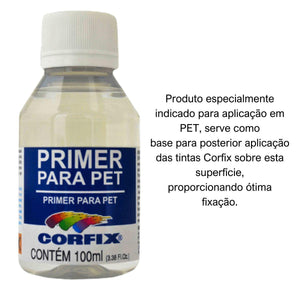 Primer para PET Corfix 100ml - Palácio da Arte